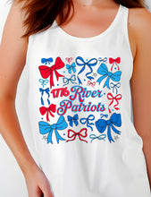 Load image into Gallery viewer, Pretty Little Patriot Girls Flowy Tank