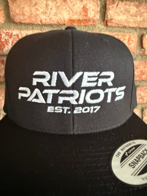 Racing Logo River Patriots cloth SnapBack hat