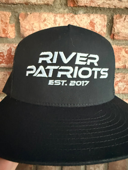 Racing Logo River Patriots Trucker Hat