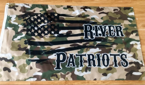 Camo River Patriots Flag